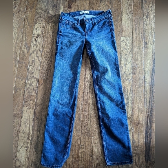 Hollister High-Rise Dark Wash Skinny Jeans Size W26 L32 - Picture 9 of 13